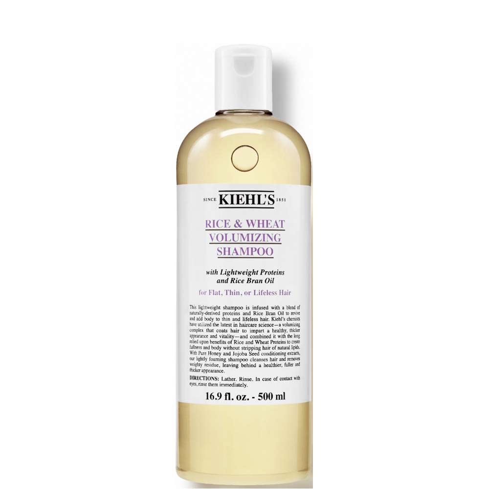 KIEHL'S Rice and Wheat Volumizing Hair Shampoo *250ml / 500ml* *CHOOSE SIZE*