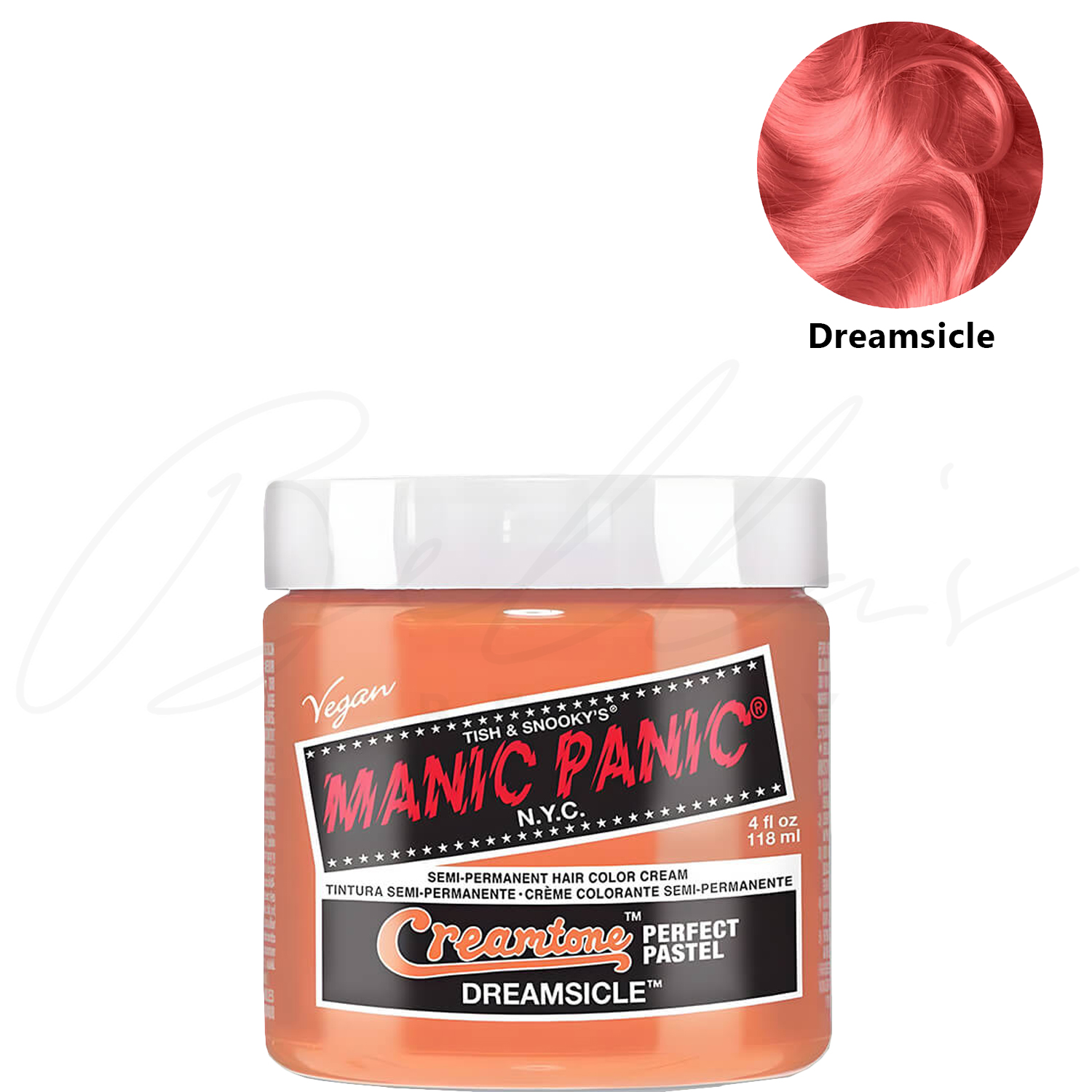 MANIC PANIC Creamtone Perfect Pastel Hair Colour Cream 118ml *CHOOSE SHADE*